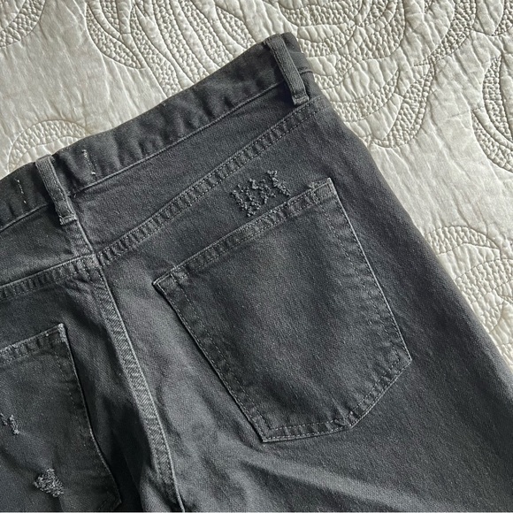 Free People x We The Free Bren Boyfriend Jean - Black Magic - Picture 14 of 16